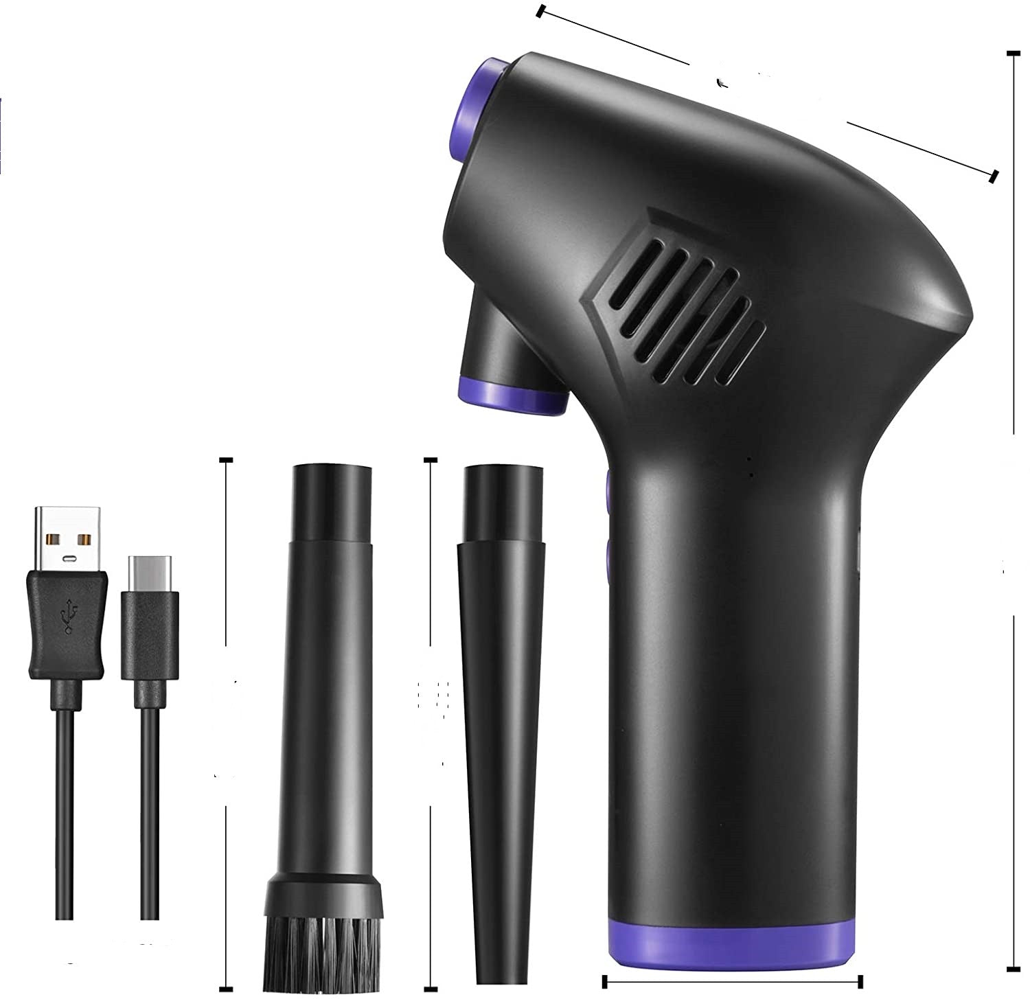 Limpiador de Aire Potente Inalámbrico — AirBlast Pro